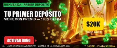 Bono especial primer depósito